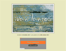 Tablet Screenshot of ivanlantos.com